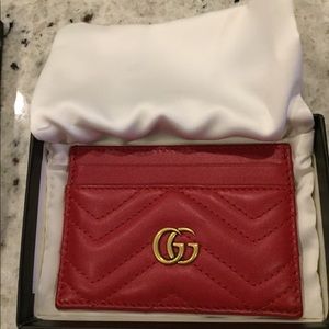 GG marmont card case